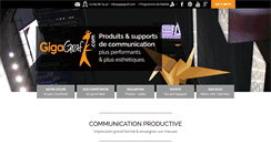 Desktop Screenshot of gigagraf.com